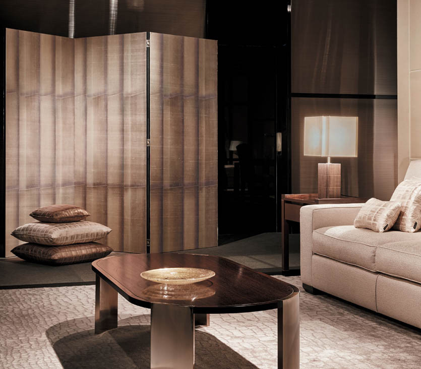 Armani Casa Tapete Lohengrin in Braun, Gold und Beige - Bild 1