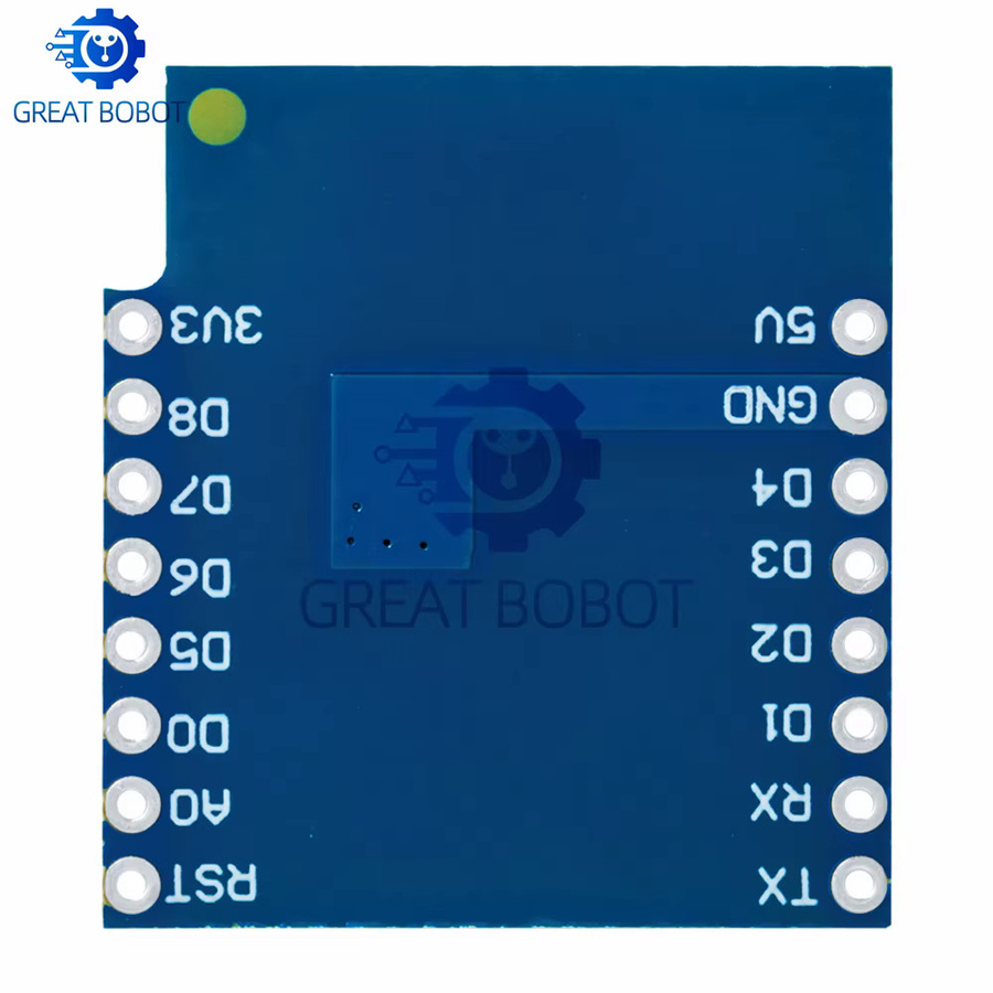 baishundianzi ESP8266 D1 Mini Summer Shield V1.0.0 Erweiterungsplatine in Blau für Arduino-DIY-Projekte mit Wi-Fi-Unterstützung - Bild 5