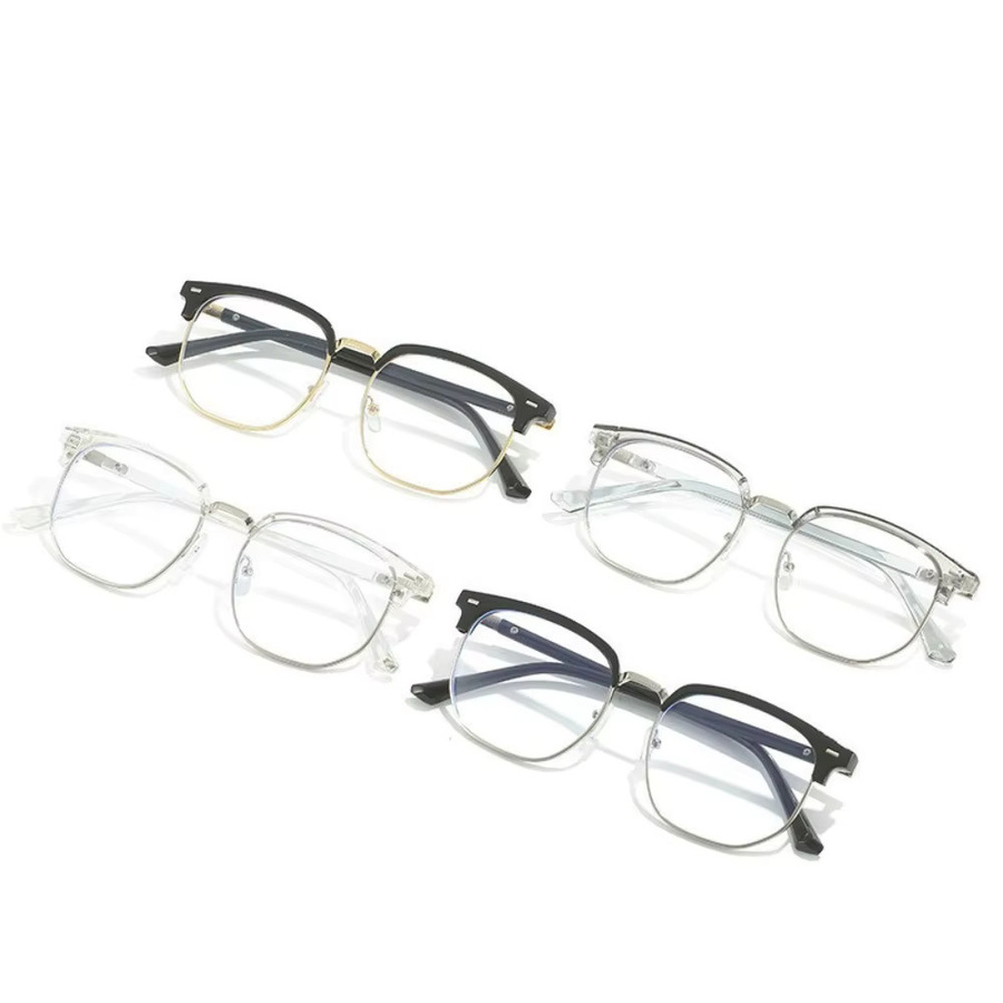 DIXSG Korrektionsbrille Herren, Vollrand, schwarz, Blaulichtfilter - Bild 4