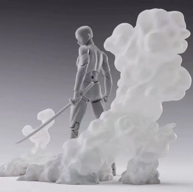 S.H.Figuarts Effect Smoke White Ver., Zubehör, Weiß - Bild 1