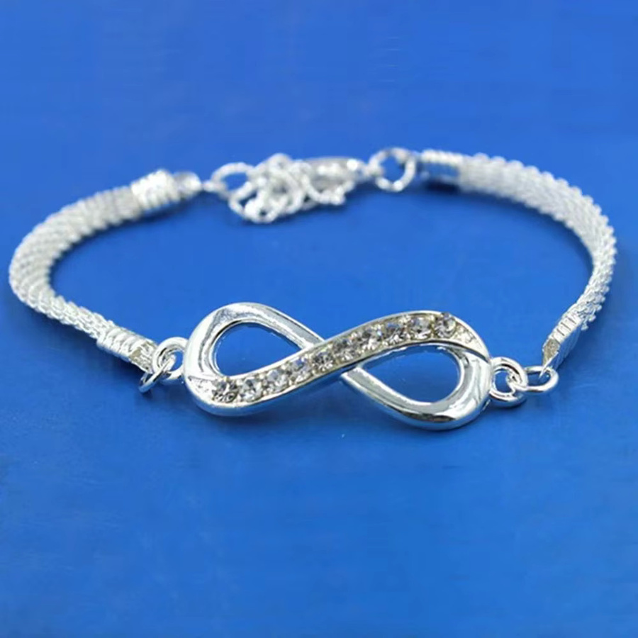 SUMENG Unendlichkeitsarmband, Strass, Damen - Bild 2