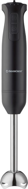 SILVERCREST Stabmixer SSMR 600 A1 in Schwarz mit Edelstahl und Pulse-Funktion - Bild 1