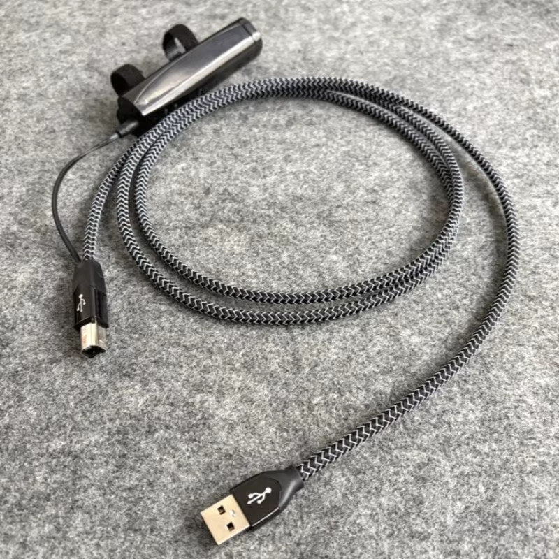 Diamond USB-Kabel Typ A auf Typ B in Silber für HiFi DAC und Verstärker - Bild 5