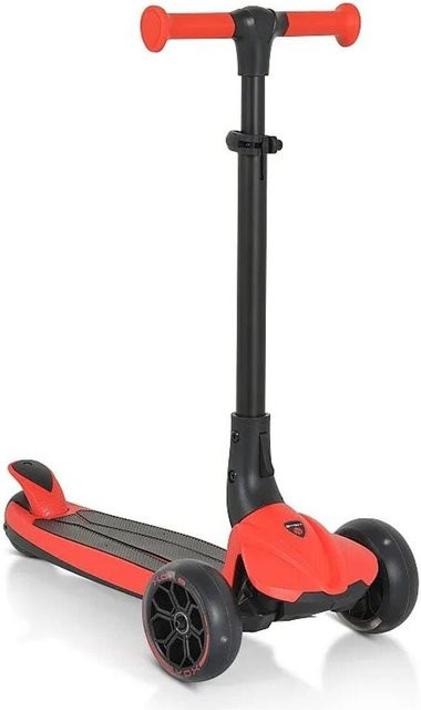 Byox Bolt Kinderroller 3 Räder höhenverstellbar klappbar rot - Bild 1