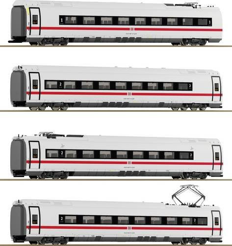 Roco ICE 3neo BR 408 Zwischenwagen, 4-tlg. Set, H0, 1:87 - Bild 1