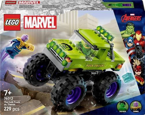 LEGO Marvel Super Heroes Hulk-Truck vs. Thanos Konstruktionsspielzeug
