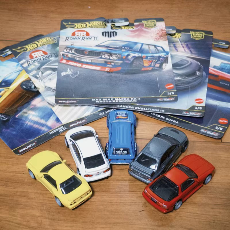 Hot Wheels Premium Car Culture Ronin Run II MAD MIKE MAZDA RX-3 Kombi, Automodell, Metall - Bild 5