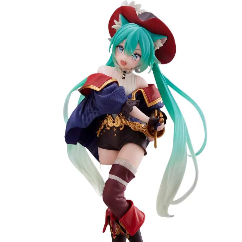 Taito Hatsune Miku Vocaloid, Puss In Boots Wonderland Prize Figur, Einzelfigur, 18cm - Bild 3