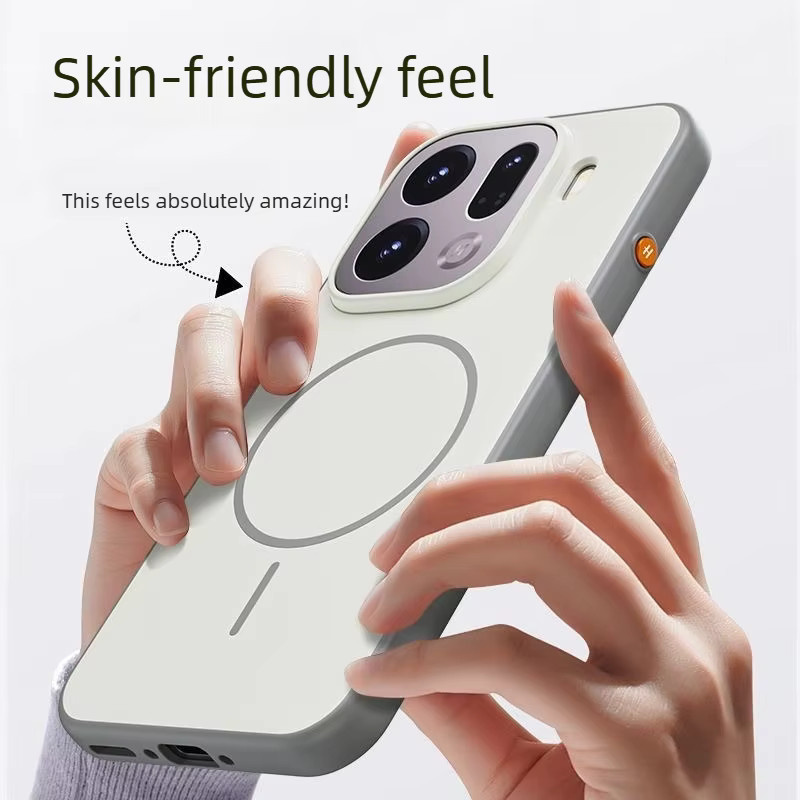 Magnetische und stoßfeste TPU Handyhülle in Weiß für OPPO Find X9 Ultra, X9S Pro, X8S Plus und X8 Pro - Bild 3