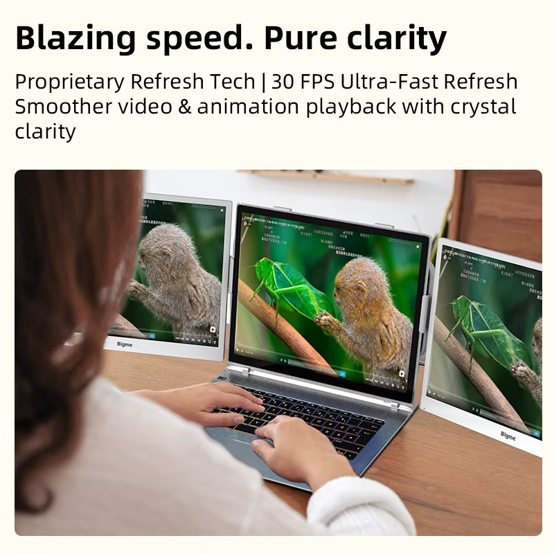 Bigme B13 Farb-E-Ink-Monitor mit 13,3 Zoll 3K E-Paper-Display und 36-stufiger Kalt- und Warmlichtregelung für Windows, Mac, Android und iOS - Bild 3