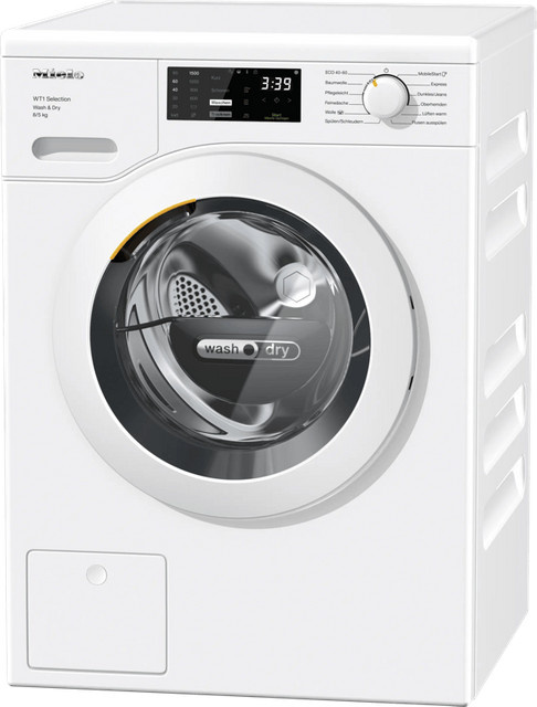 Miele WTD 163 WCS Stand-Waschtrockner in Weiß mit App-Steuerung und WiFi - Bild 1