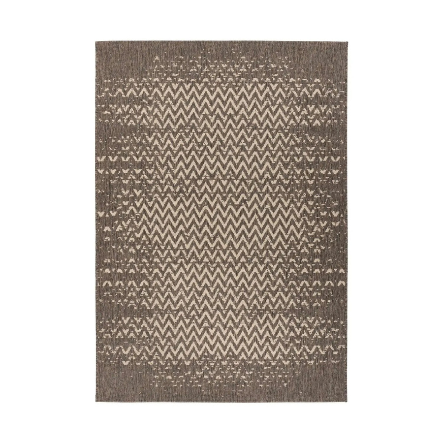 MeGusta Flachflor Teppich Paula Modern Braun Creme aus Polypropylen B: 120 cm, T: 170 cm - Bild 2