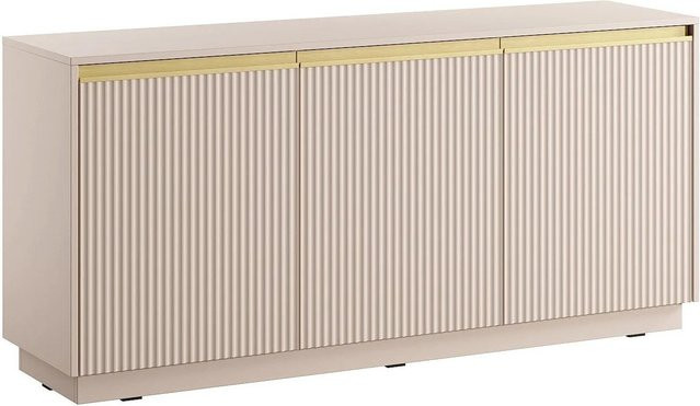 Sideboard Posinia von Pascal Morabito in Beige und Gold, Breite: 153,4 cm - Bild 1