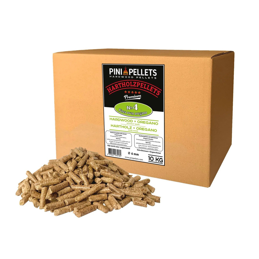 PINI Hartholz Pellets Oregano № 4 10 kg - Bild 2