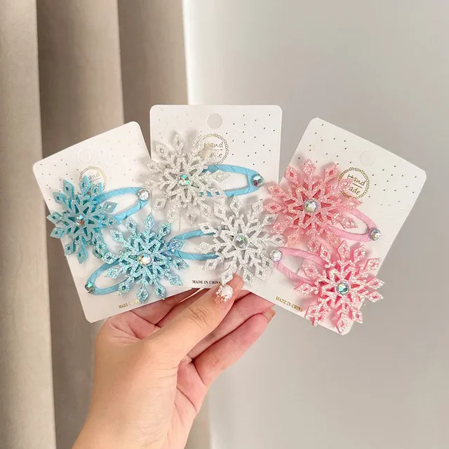 BABY BOWS Haarnadeln Prinzessin Schneeflocke, 2er-Set, Kinder - Bild 1