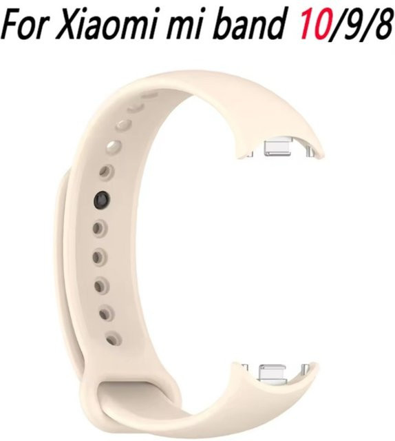 Xiaomi Uhrenarmband Silikon, Xiaomi Mi Band 10-NFC, Mi Band 9, Mi Band 8 - Bild 1