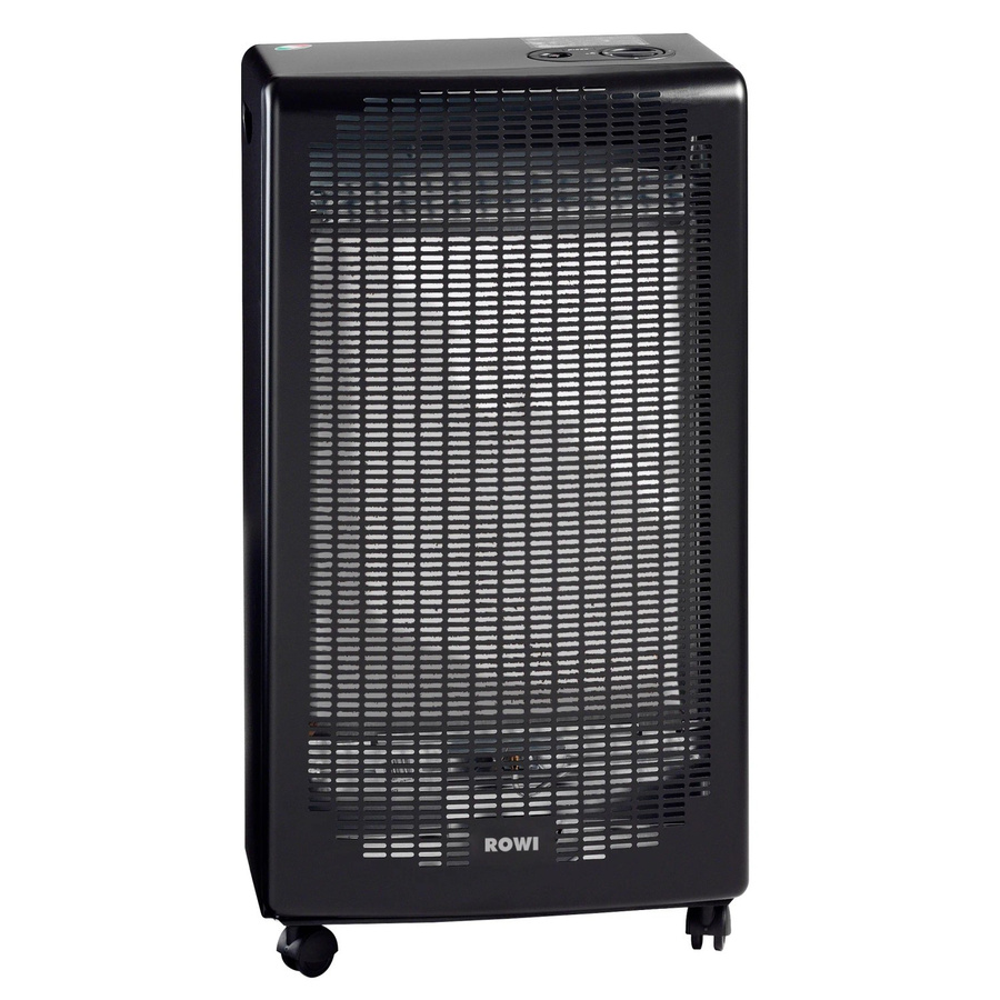 Rowi Gasheizofen Blue Flame in Schwarz Blue mit Sauerstoffmangelsicherung 4200 Watt und Energieeffizienzklasse A - Bild 2