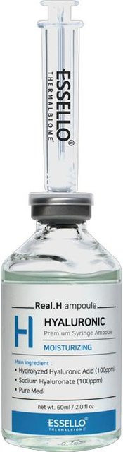 ESSELLO Real Hyaluronic Ampulle Serum, 60 ml, Hyaluronsäure - Bild 1