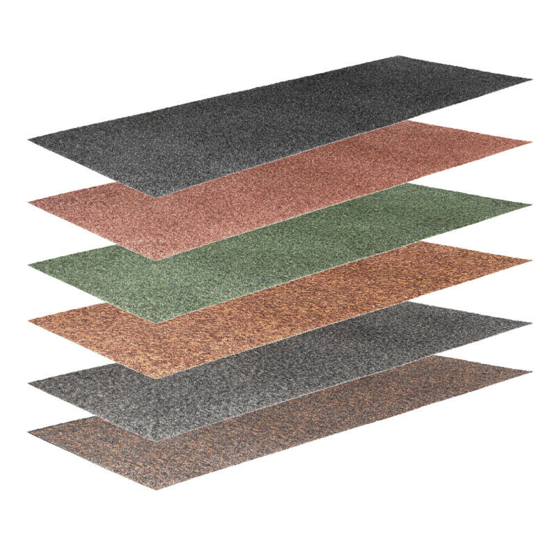 Flachblech Felsgranulat von Blachotrapez GmbH aus Stahl, Farbe: Multicolour, B/H: 125,0 x 46,0 cm - Bild 1