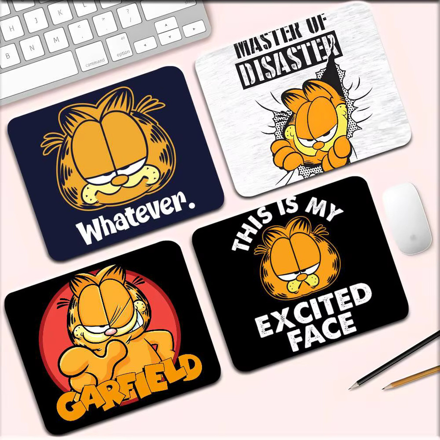 Mesuca Anime Garfield Mauspad rutschfest in Multicolour - Bild 2