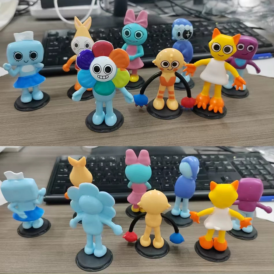 Bandai Dandy's World Actionfiguren, 8-teiliges Set, PVC-Modell - Bild 3