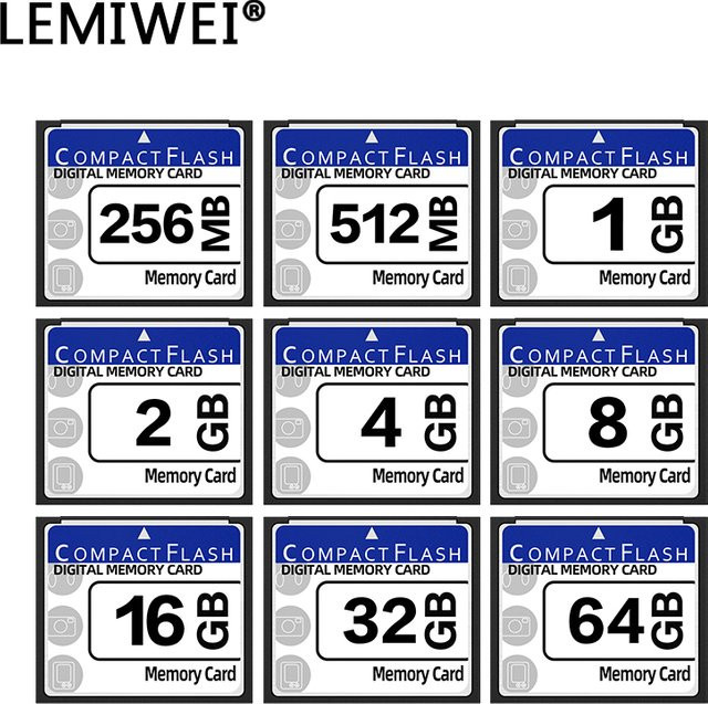 Lemiwei CompactFlash Speicherkarte für Kamera und Computer, 64 GB - Bild 1