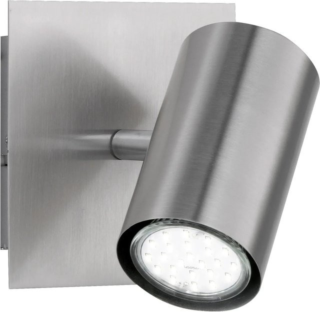 Trio Spot Marley 1-flammige Wandleuchte Nickel Matt, verstellbar, B/T/H: 12 x 12 x 12 cm - Bild 1
