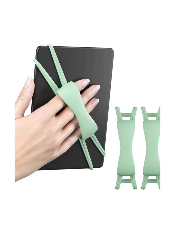 Arctiiro Kindle E-Reader-Handgriff aus rutschfestem Silikon in Grün für bequemes Lesen mit einer Hand - Bild 6