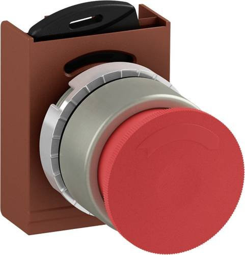 ABB Pilztaster P9MEM3GN in Gelb mit IP66-Schutzart aus Metall - Bild 1