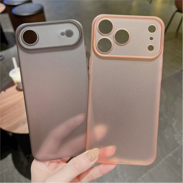 Schutzhülle für iPhone Air 17 und iPhone Air 17 Pro Max, transparente matte Hülle aus hartem PC, stoßfest und ultradünn - Bild 1