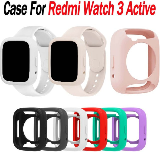 Xiaomi Silikonhülle für Redmi Watch 3, beige - Bild 1
