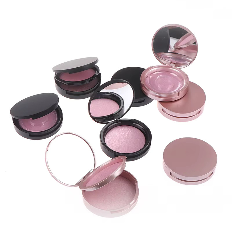 JCSYFAC Wimpern-Verpackungsbox mit Spiegel, Schwarz, Glänzend - Bild 1
