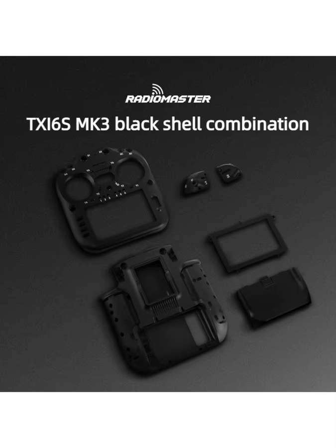 RadioMaster TX16S MK3 RC-Sender Reparaturzubehör Ersatzteile Set mit Gehäuseschale Rückgehäuse Tasten und Batterieabdeckung - Bild 3