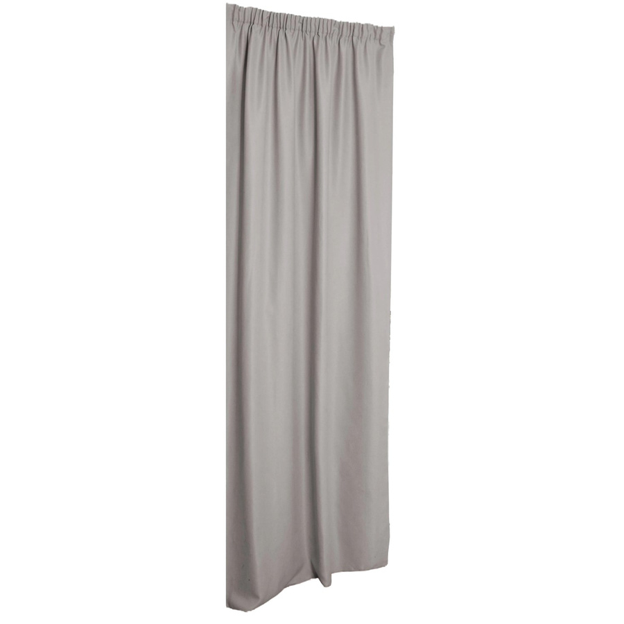 Moondream Wärmeschutzvorhang Cocoon mit Faltenband, Hellgrau, B: 135 cm, H: 250 cm - Bild 2