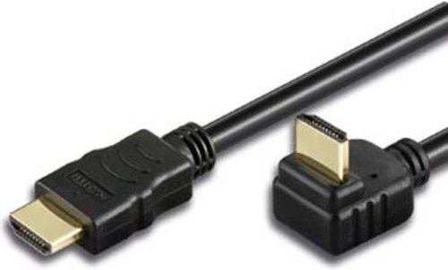 TECHly HDMI Anschlusskabel Schwarz 5,00 m ICOC-HDMI-LE-050 - Bild 1