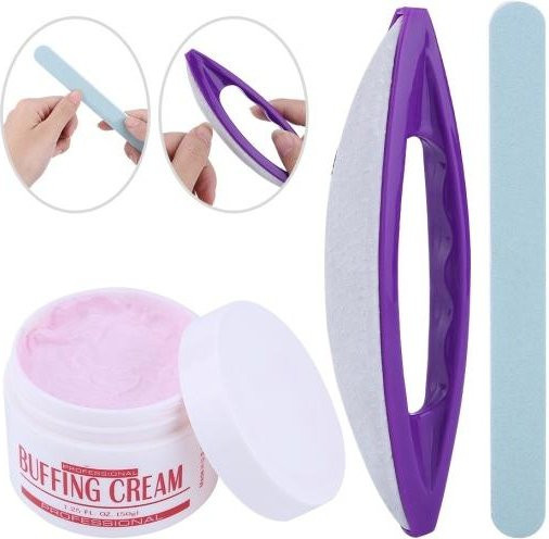 Mirai Maniküre-Kit, 3-teilig, violett - Bild 1