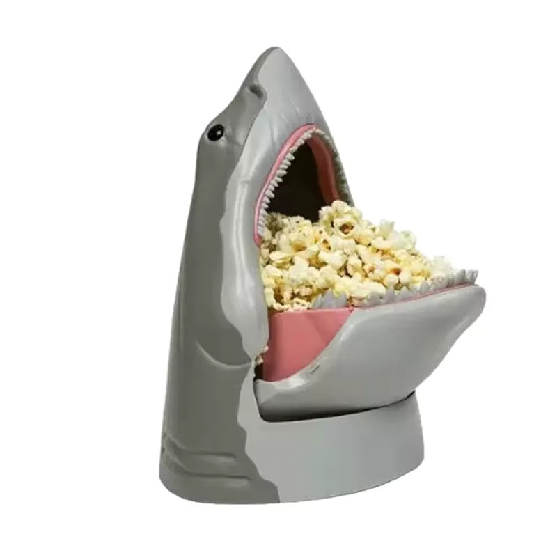 JAWS Popcorn-Eimer zum 50-jährigen Jubiläum in Grau aus Kunststoff - Bild 3