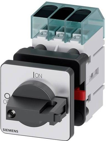 Siemens Lasttrennschalter Schwarz 3polig 40A 16mm² 690 V/AC 3LD33500TK11 - Bild 1