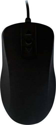 CHERRY Contour ACTIVE KEY MMS AK-PMH12 Ergonomische USB-Maus, kabelgebunden, optisch, Schwarz, 5 Tasten, 1000 dpi - Bild 1