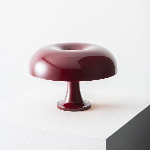 Artemide Nessino Tischleuchte in Rubinrot mit LED-Technik - Bild 1