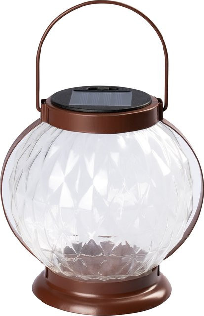 Solar-Laterne Schattenspiel von viva domo in Braun - Bild 1