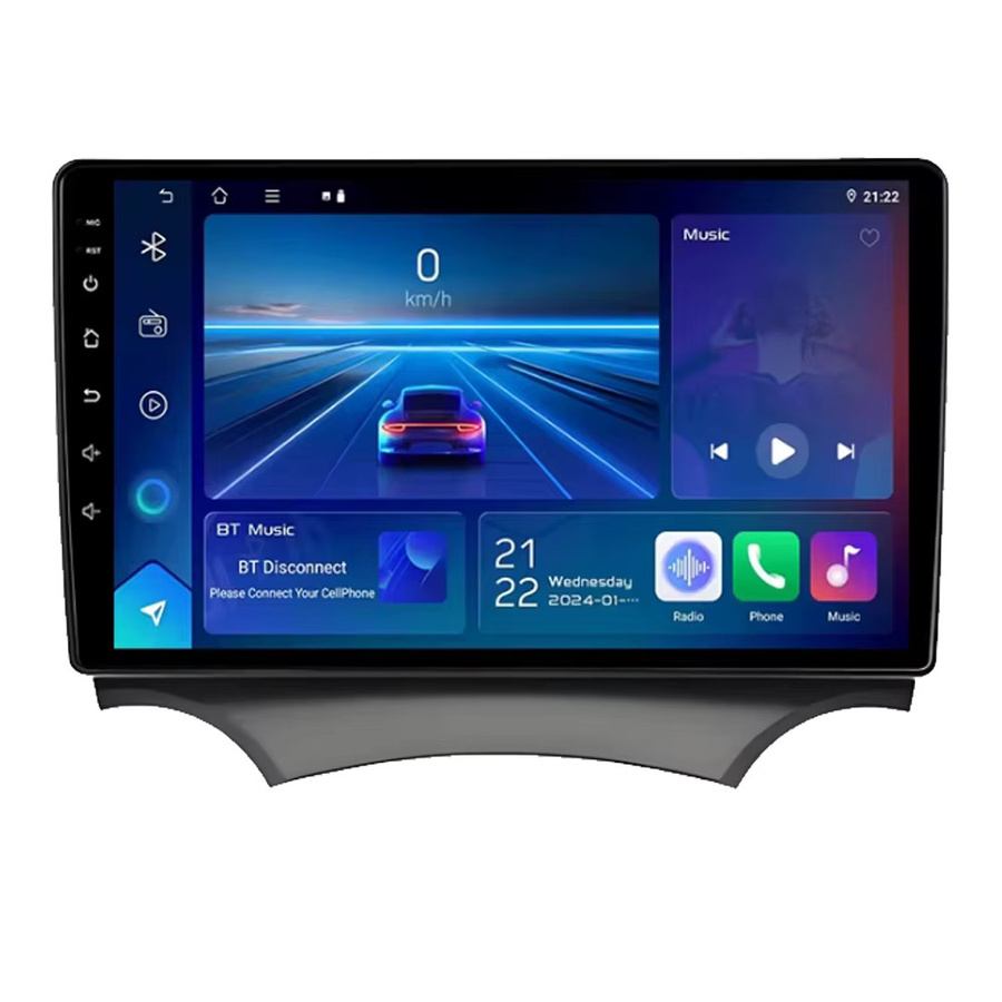 Nevegetor Android 16 Auto-Autoradio für Ford Ka mit Carplay, GPS, Bluetooth und DSP Multimedia Player in Schwarz - Bild 5