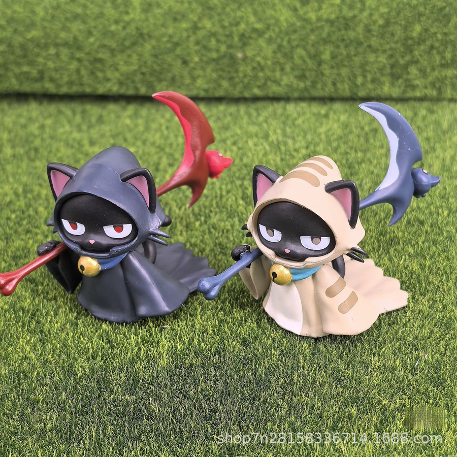 Bandai Cloak Cat Death Scythe Calico Katze, Sammlerfigur, Einzelfigur - Bild 2
