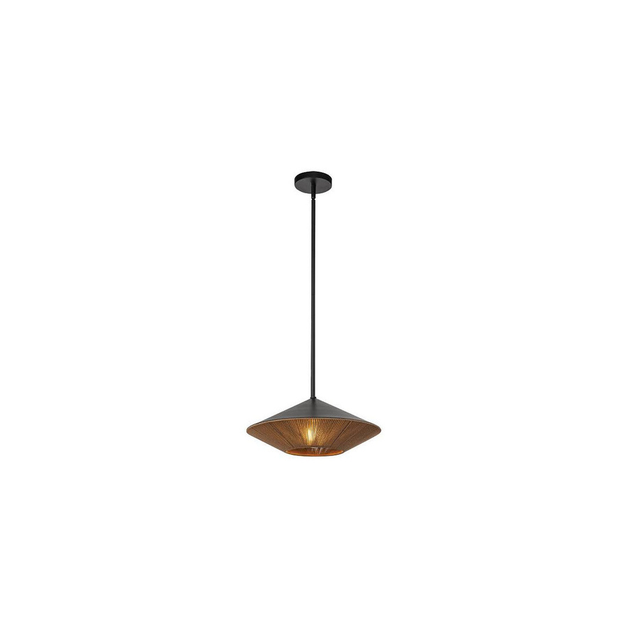 Alora Mood Daphne Pendelleuchte Schwarz aus Metall im modernen Dome-Design - Bild 1