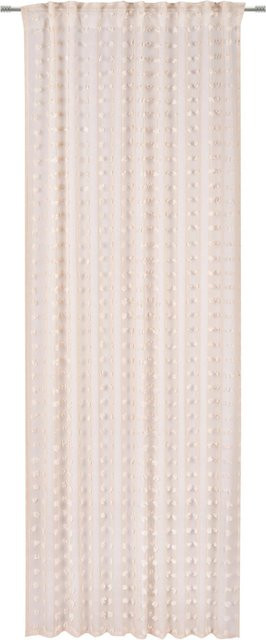 Modern Living Fertigvorhang Bella Rosa in Pink, semi-transparent, B: 140 cm, H: 245 cm - Bild 1