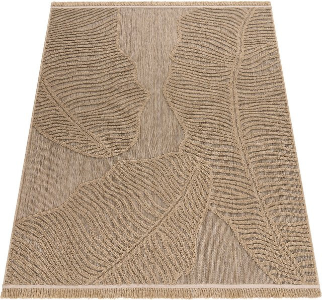 In- & Outdoor-Teppich Colonia beige floral B: 160 cm, T: 220 cm - Bild 1
