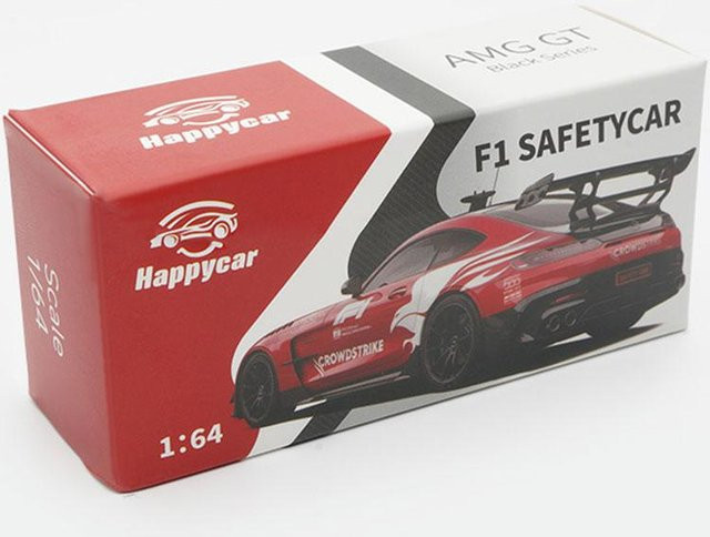 Happycar F1 Safety Car, Diecast Modellauto, 1:64, Grau, ab 14 Jahren - Bild 1