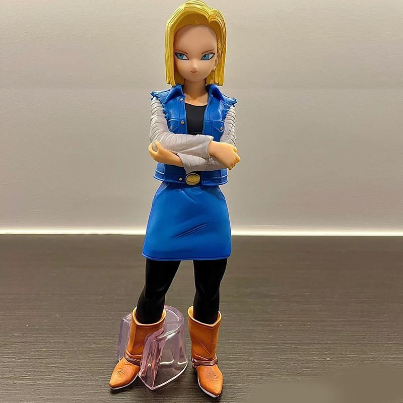 Bandai Dragon Ball Z Anime Actionfigur Android 17 und 18 aus PVC in Multicolor - Bild 2