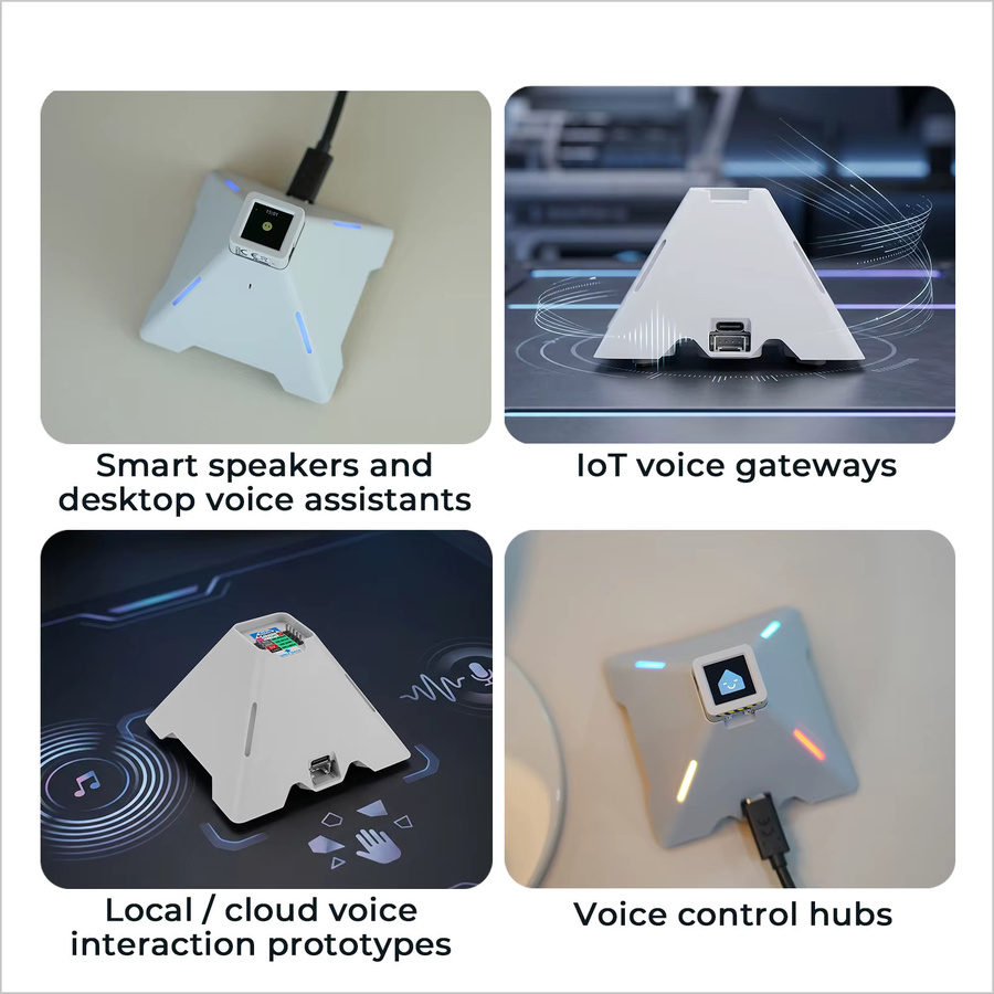 M5Stack Voice Pyramid Smart Speaker Basis ohne M5Atom - Bild 2