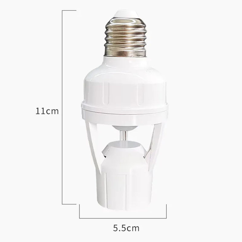 ammtoo E27 Lampenfassung Konverter mit PIR Bewegungssensor für 100-240V - Bild 3